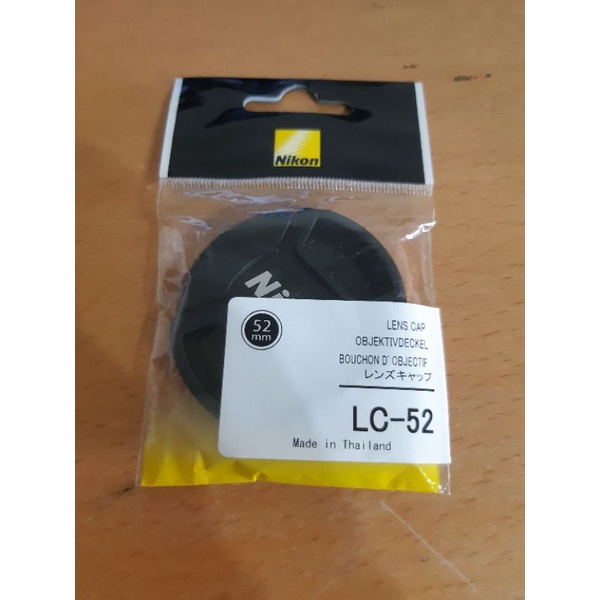 送拭鏡紙1包 Nikon LC-52 原廠鏡頭蓋 可用18-55 55-200 Z 26 28 40 24-50 mm