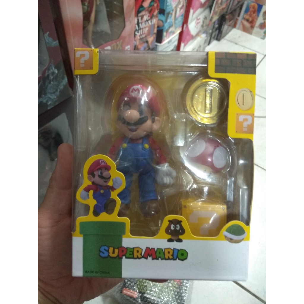 出清【超級瑪麗】 SHF 可動 瑪利歐 馬力歐 超級瑪莉 Super Mario