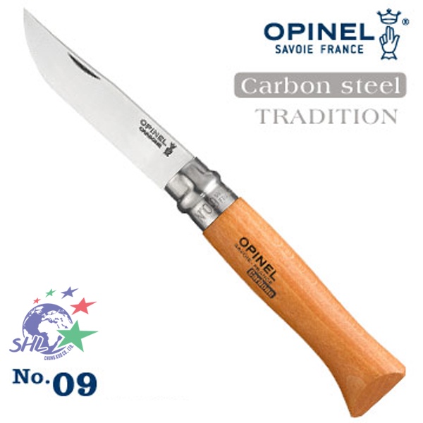 OPINEL Carbon steel TRADITION No.9 碳鋼系列折刀 / OPI_113090【詮國】