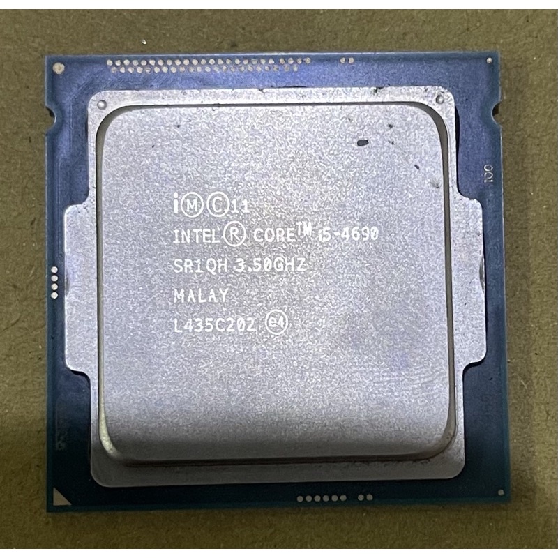 二手良品 INTEL i5 4690 CPU 處理器 LGA 1150 四代