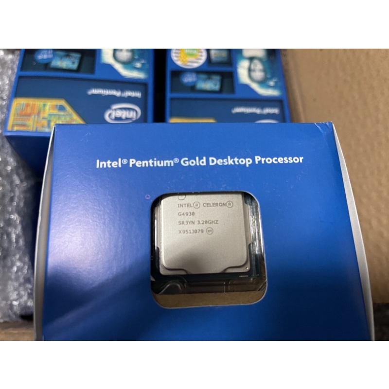 全新盒裝含風扇intel Cpu Celeron G4930 蝦皮購物