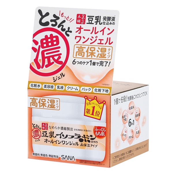 SANA 豆乳美肌多效保濕凝膠霜(濃潤) 100g《日藥本舖》
