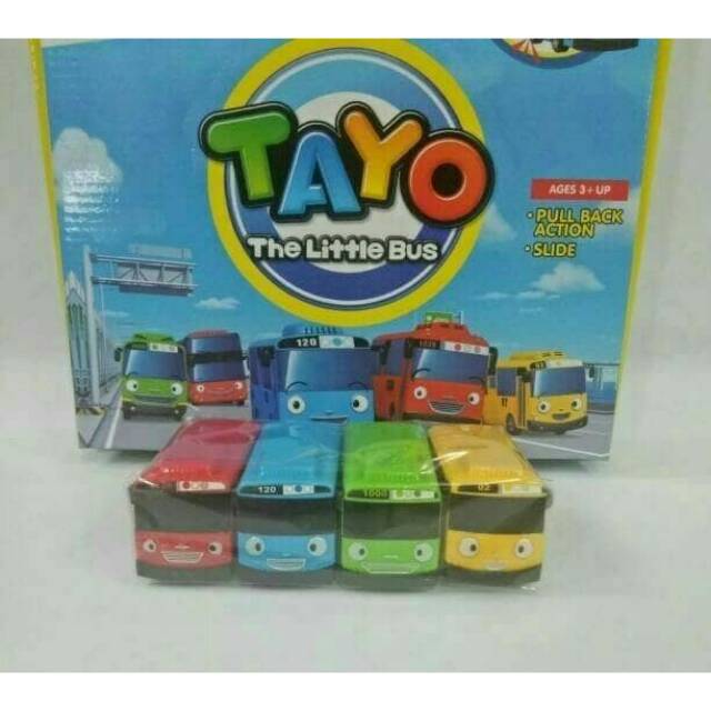 Tayo 巴士玩具小巴士 tayo 1 盒內容 12 個