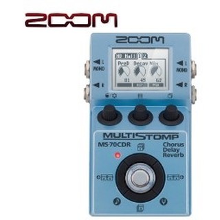 【小木馬樂器】ZOOM MS-70CDR 86 in 1空間系綜合效果器