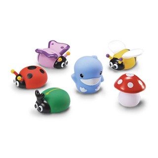 【KUKU酷咕鴨 】水中玩具-花園昆蟲組｜亮童寶貝