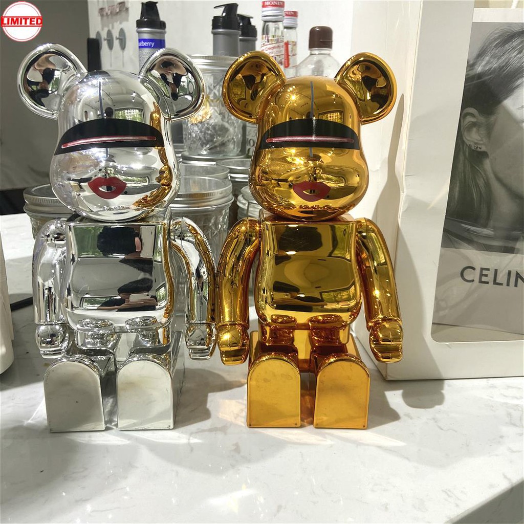 潮玩大咖bearbrick400 暴力熊空山基京都聯名積木熊潮牌玩偶公仔手辦盲盒潮牌公仔客廳裝飾擺件潮人玩具 蝦皮購物