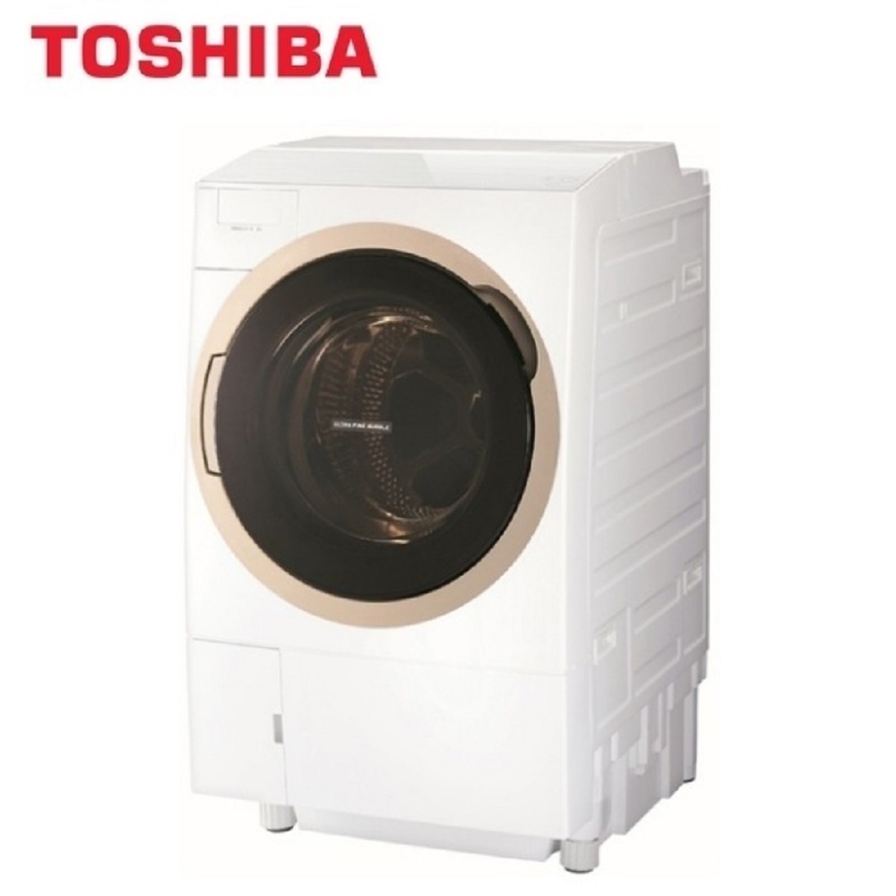 TOSHIBA 東芝 11公斤奈米悠浮泡泡洗淨變頻滾筒洗脫烘洗衣機 TWD-DH120X5G(福利品，台灣公司貨，有保固
