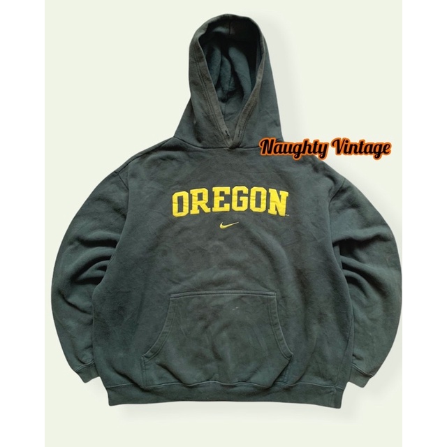 古著 Nike Vintage 2000年代 帽t 美式足球 NFL Team Oregon Ducks Hoodie