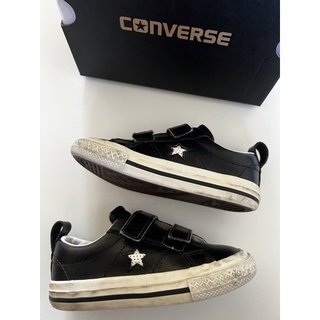🌈 Converse經典款魔鬼貼帆布童鞋15cm（男女皆可）🦄
