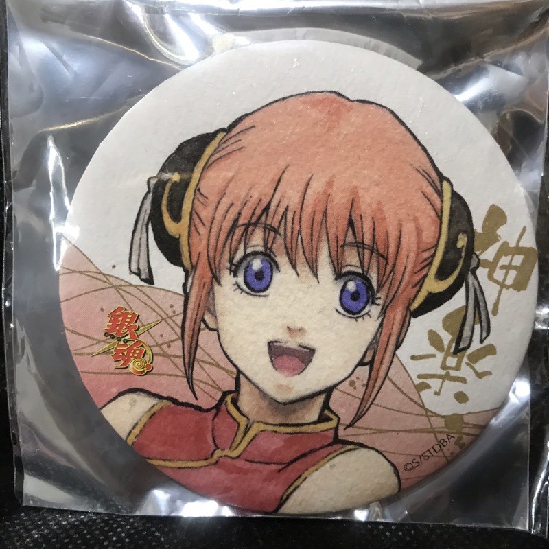 銀魂j World 花鳥風月和紙徽章神樂 蝦皮購物