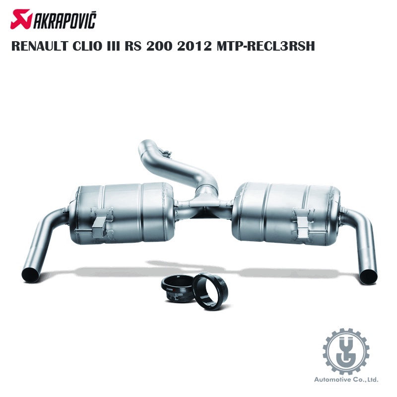 Akrapovic RENAULT CLIO III RS 200 MTP-RECL3RSH 排氣 進氣【YGAUTO】