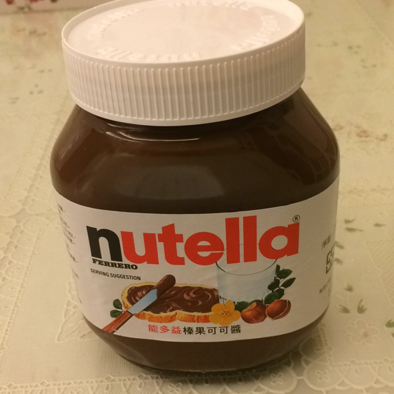 nutella能多益榛果巧克力醬750g（大）