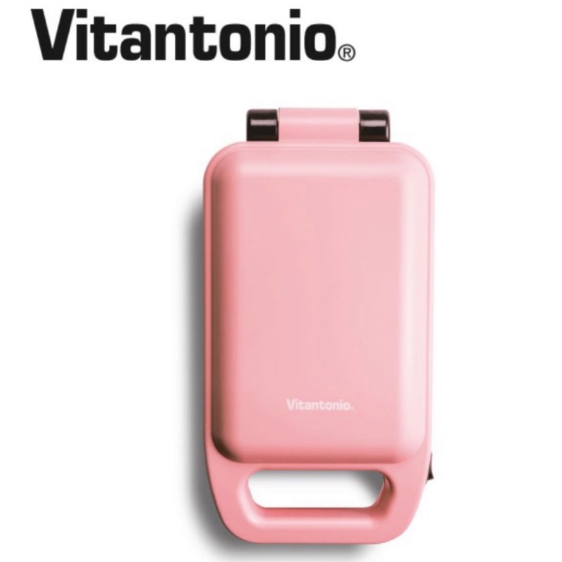 Vitantonio厚燒熱壓三明治機（蜜桃粉）