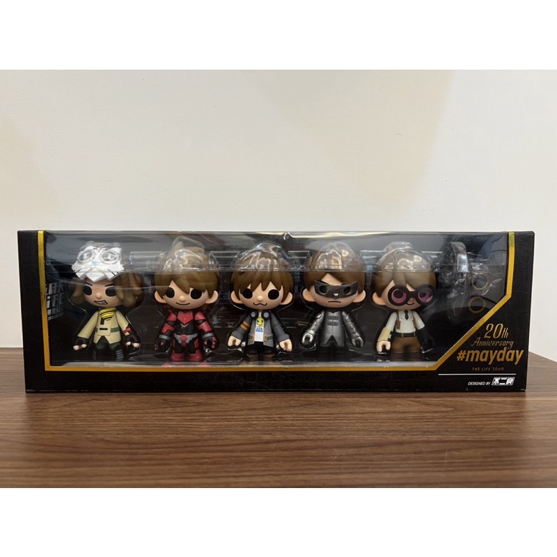 レア新品☆五月天☆人生無限公司[LIFE]黑暗騎士 第五分隊公仔 開箱實拍-五月天公仔-黑暗騎士第