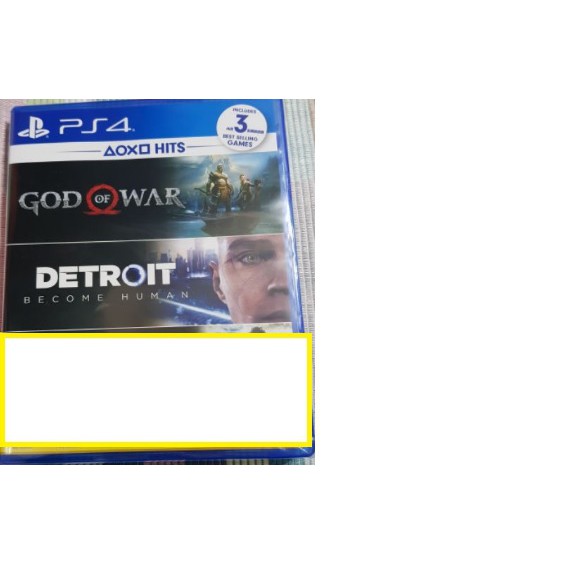 PS4 三合一超值遊戲片組 只有戰神＋底特律變人