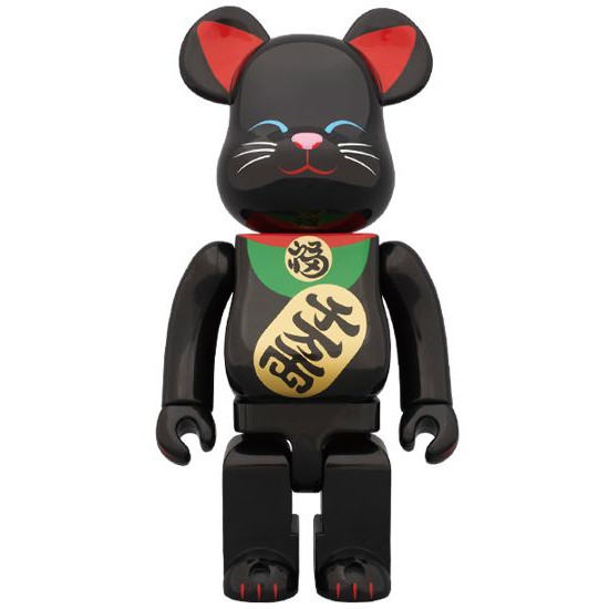 【現貨】Be@rbrick 400% 黑色 招財貓 初代  晴空塔限定 Bearbrick SKY TREE