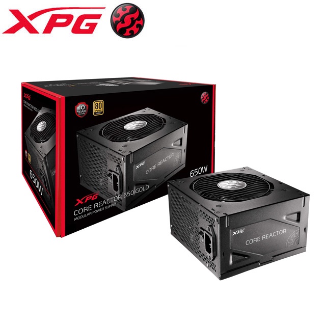 威剛 XPG CORE REACTOR 650W 80PLUS 金牌 全模組 電源供應器