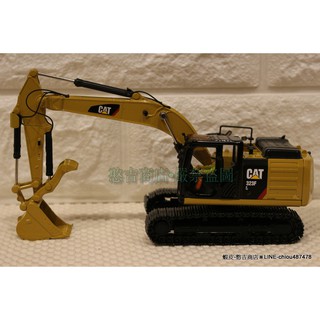 《憨吉商店》DM•CAT 323F挖掘機•工程模型1:50•紙盒系列•85924C•