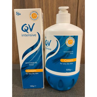 【澳洲EGO】意高QV重度修護 深度潤膚 乳霜 Intensive Cream 100g 500g 超新鮮現貨不用等