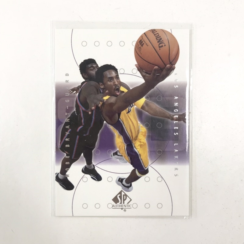 2001 UPER DECK SPX KOBE BRYANT #S1 科比 稀有 SAMPLE 卡 球員卡 籃球卡 球卡