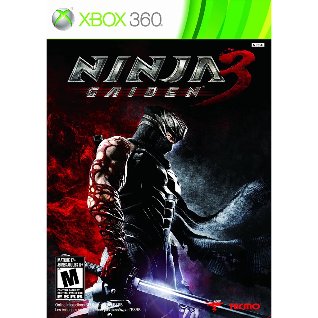 【Xbox360】忍者外傳 3 Ninja Gaiden 3（日配中字）