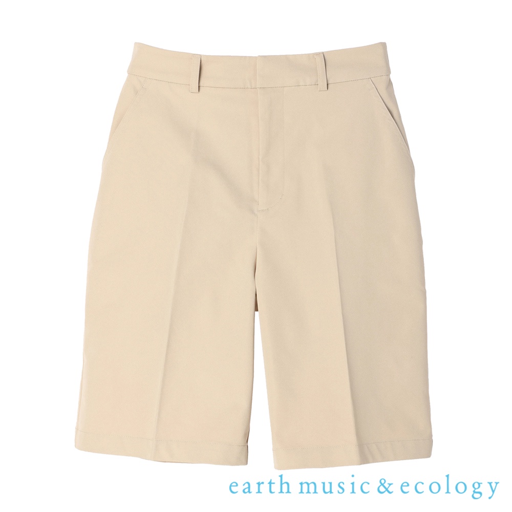 earth music&ecology 素面打摺奇諾短褲(1N23L0F0440)