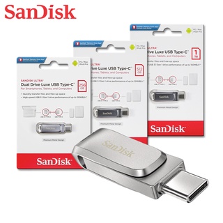 【台灣保固】SanDisk 256G 512G 1TB Ultra Luxe Type-C OTG 雙用 金屬隨身碟