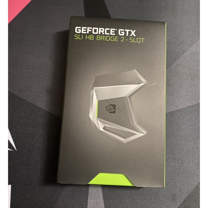Nvidia GEFORCE GTX SLI HB BRIDGE 2 SLOT 公版顯卡橋接器（二手近全新）