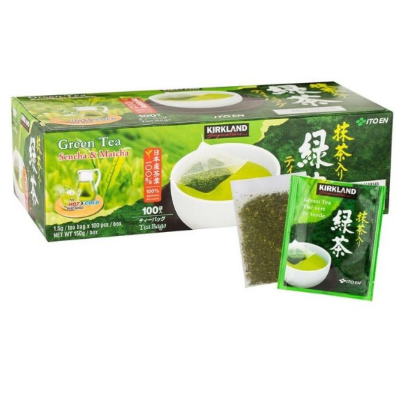 『代購costco  好市多』Kirkland 科克蘭 日本綠茶包 1.5公克 X 1個