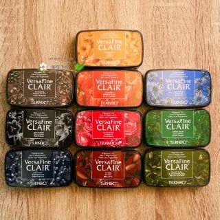 大全套 Tsukineko VersaFine CLAIR 超細印台 24件組 包色套組