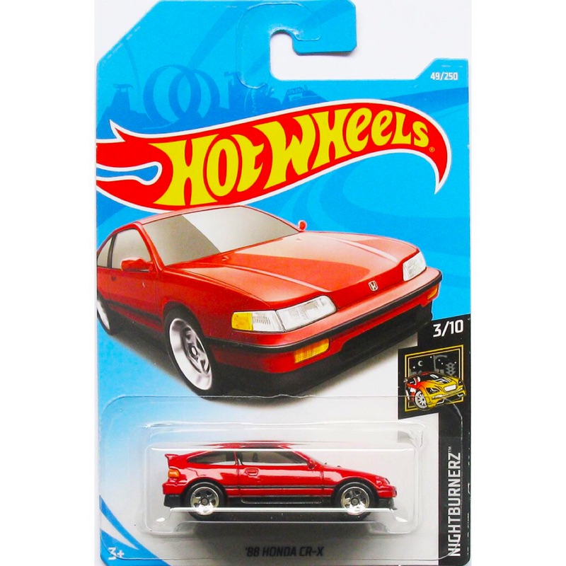 風火輪hot Wheels 絕版現貨免運 Honda Cr X Crx 本田喜美k6 紅車銀框 自取 蝦皮購物