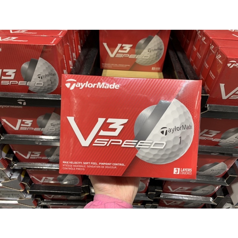 Taylormade Golf 三層高爾夫球 24入 V3 Speed系列 好市多代購