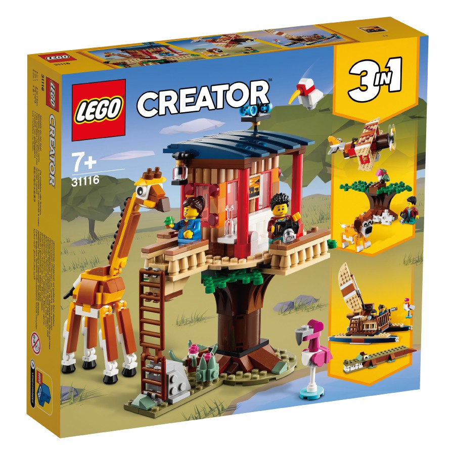 Lego樂高 Creator 31116 野生動物園樹屋 ToysRUs玩具反斗城