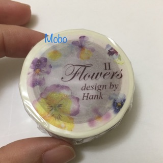 Ours 原創紙膠帶-蒔花弄草系列 Hank flowers II
