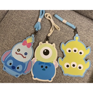 迪士尼TSUM TSUM 票卡包 悠遊卡 卡夾 證件套 史迪奇/怪獸大學/三眼怪