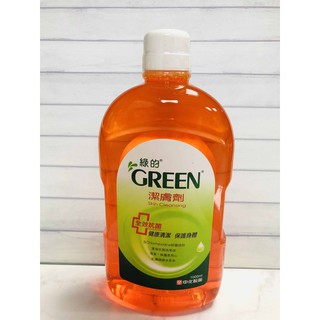 『潔膚液』GREEN綠的 抗菌潔膚劑1000ml