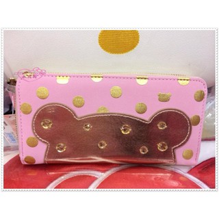 小公主日本精品♥ Rilakkuma拉拉熊懶懶熊輕鬆熊東京限定長夾皮夾錢包大臉點點賠售出清1099/58840801