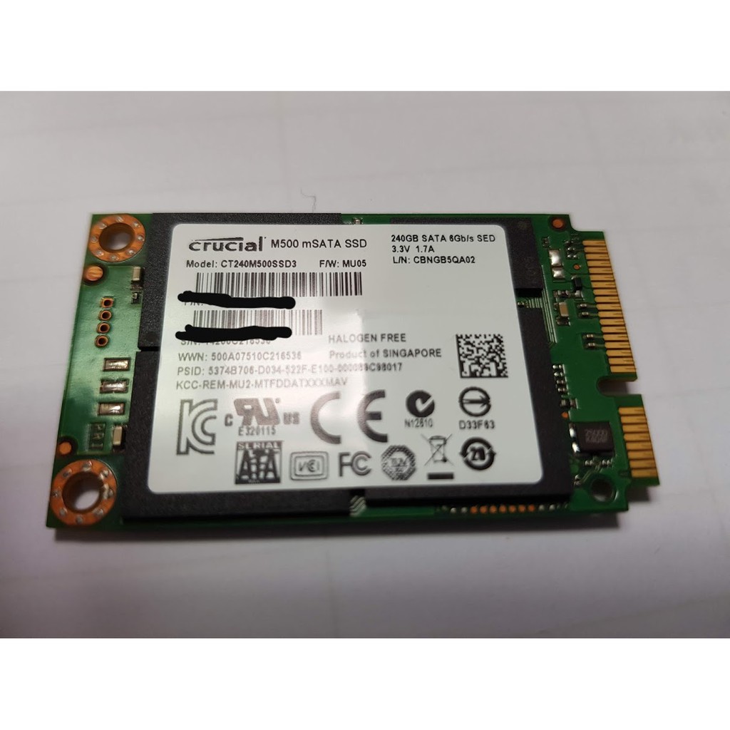 Micron M500 mSata 240G