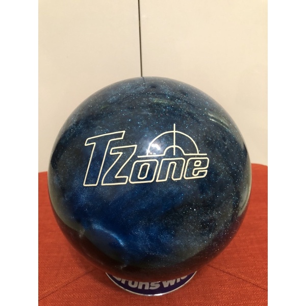 Brunswick Tzone 保齡球 飛碟球 曲球 10磅
