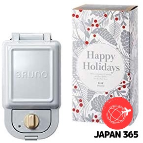 BRUNO 三明治機 單人（銀色（聖誕節））【日本直送】
