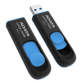 ADATA 威剛 64GB 隨身碟 USB3.2 UV128 64G 伸縮設計 五年有限保固