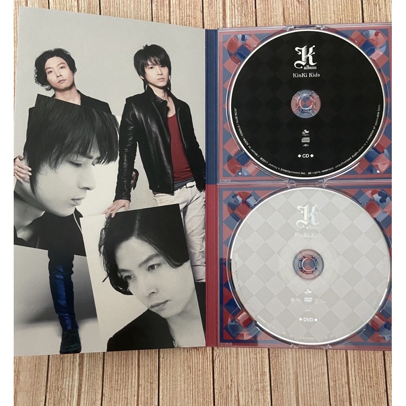 日版CD】KinKi Kids K album 初回盤| 蝦皮購物