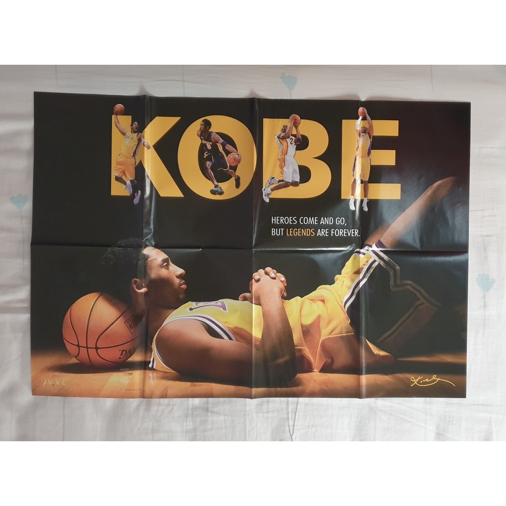 【多款】NBA 絕版 海報 雜誌贈品  Kobe Bryant Kevin Garnett Steve Nash