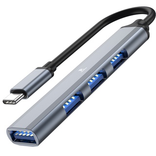 【半年保固】HB-P4 USB四合一傳輸集線器 Type C macbook USB轉接頭 HDMI 網路延展器