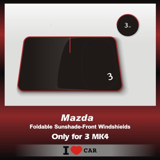 Mazda/ 馬自達_3_4代_可收納前檔遮陽板_(升級版)