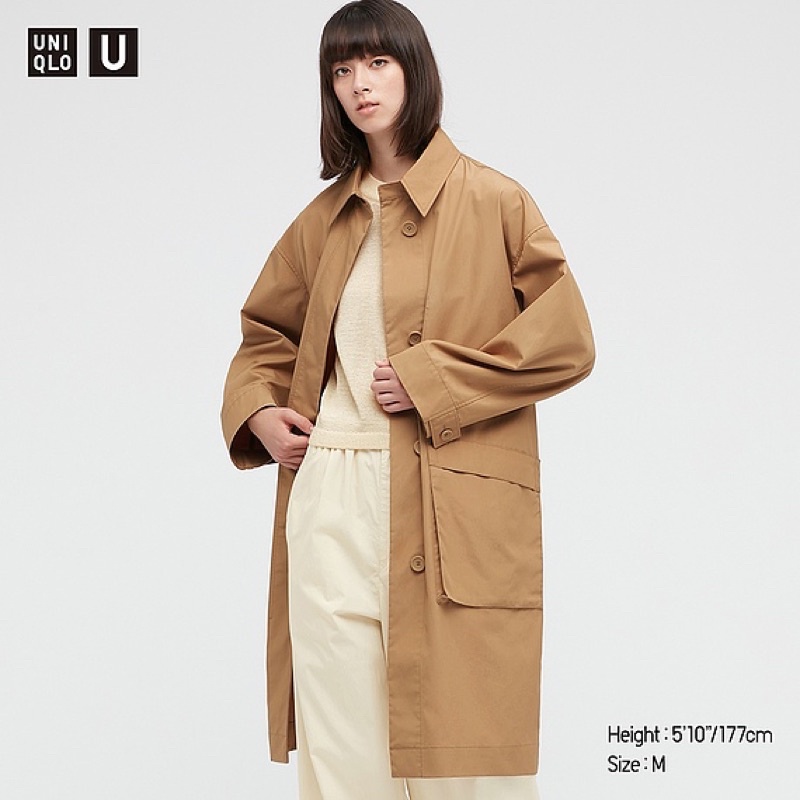 Uniqlo U 女裝棉質大衣s號