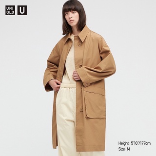 Uniqlo U 女裝棉質大衣s號