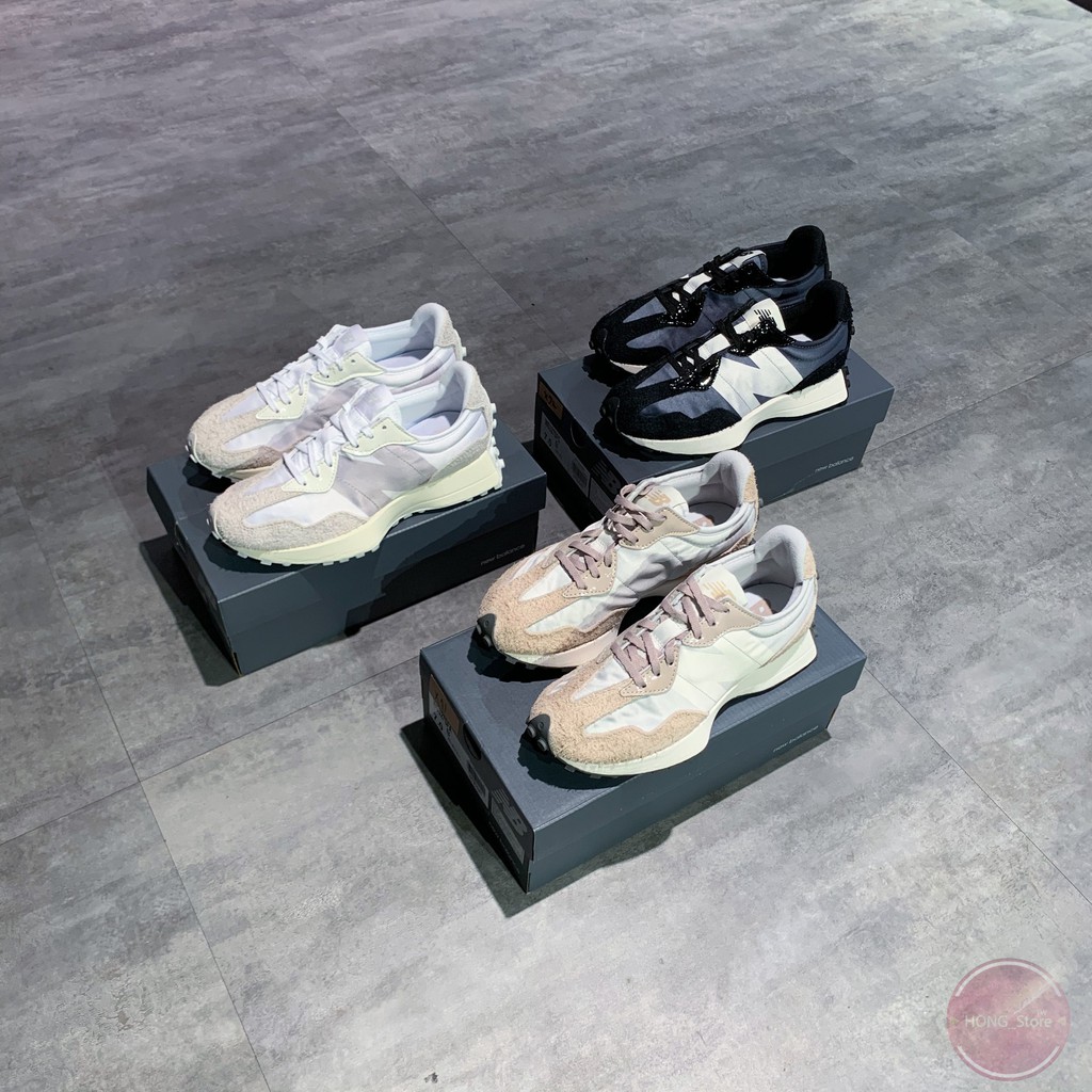 【 Hong__Store 】New Balance WS327SFA WS327SFC 327 麂皮 灰粉 奶茶 黑銀