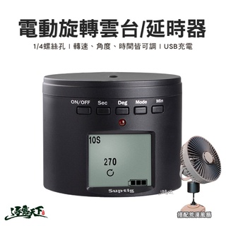 電動旋轉雲臺 Claymore CARGO 荒漠風扇 F1 F2 擺頭套件 1/4螺絲 旋轉器 露營逐露天下