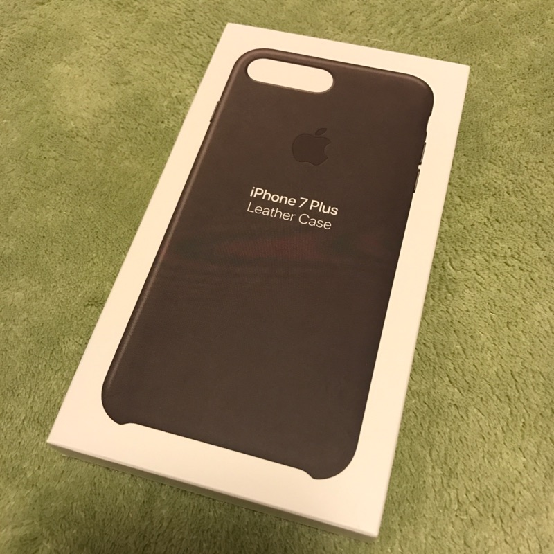 iPhone 7 Plus 原廠皮革保護殻(storm gray)